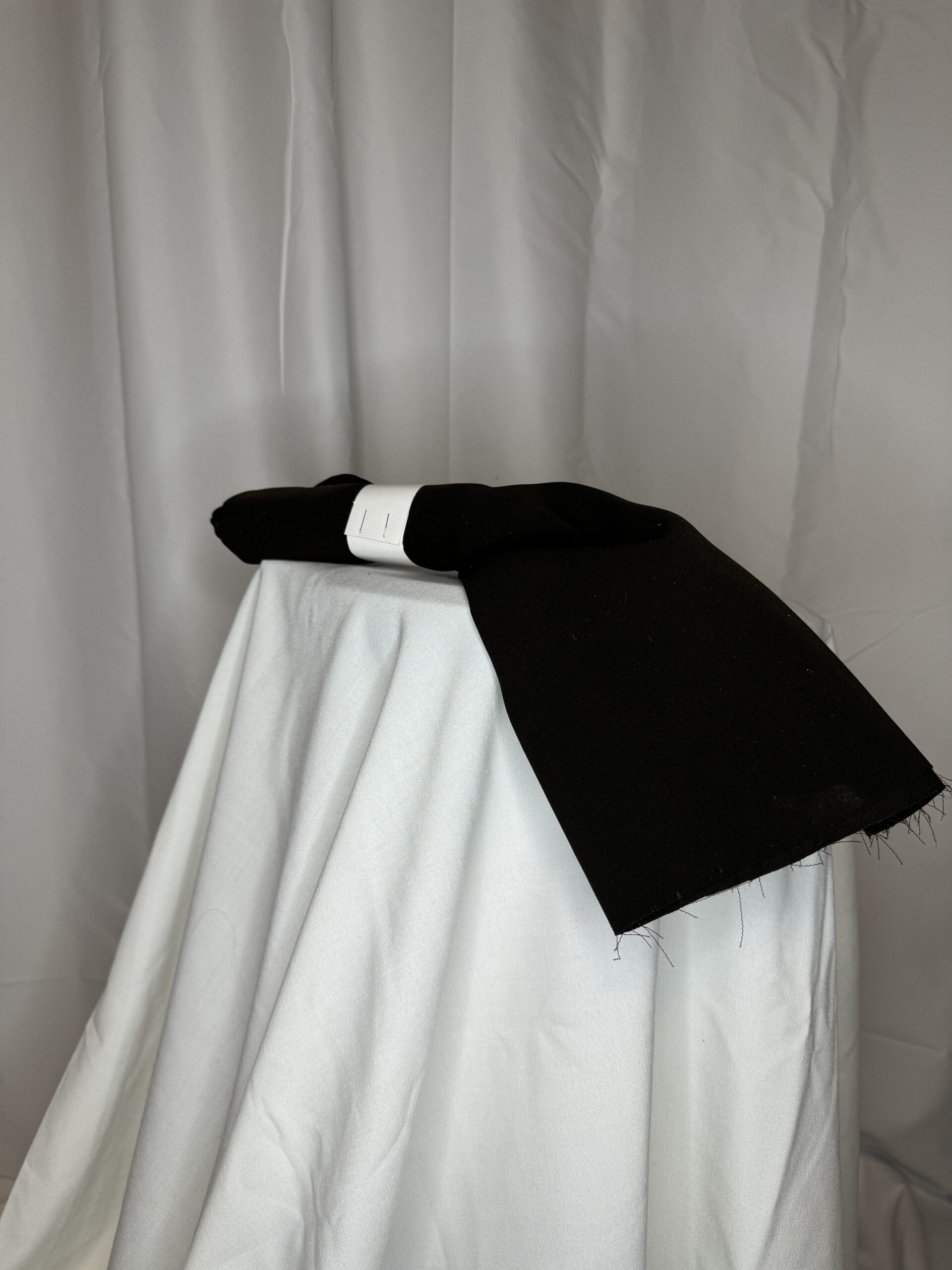 Promotional black fabric