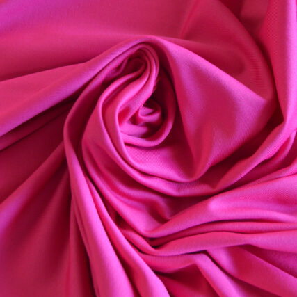 Beetroot Polyester/Spandex Thermal Knit. One Lot of 90 Yards