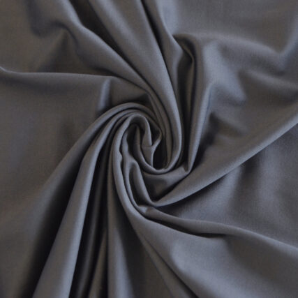 Graphite Polyester/Spandex Thermal Knit. One Lot of 380 Yards.