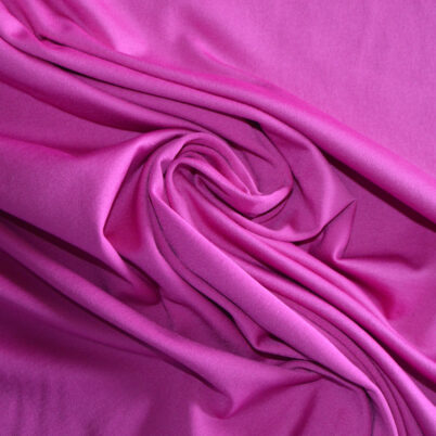 Mulberry Magenta Pink Purple Polyester/Spandex Thermal Knit. One Lot of 15 Yards.